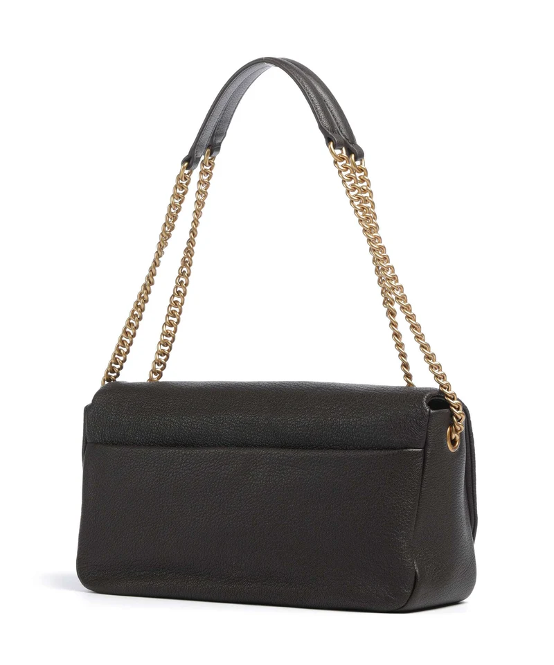 Pinko Click Soft Horizontal Chain Schultertasche marrone marasca/antique gold