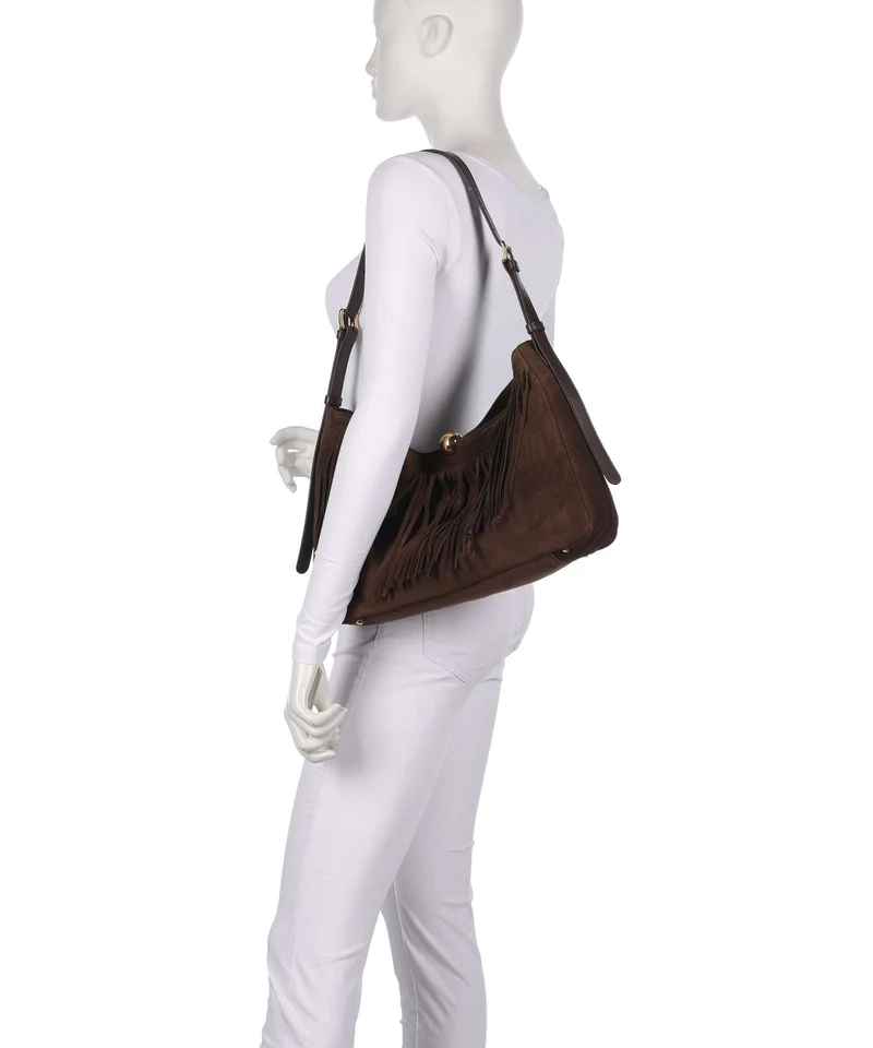 Furla Sfera Soft L Beuteltasche toni cioccolato