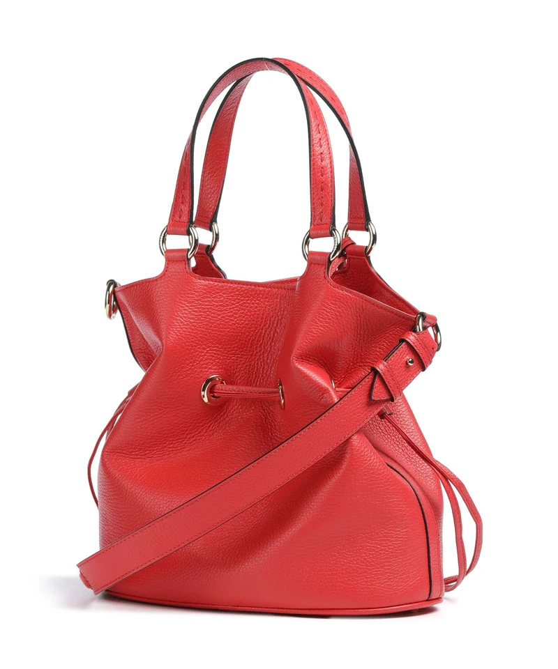 Lancel Premier Flirt M Bucket Handtasche kiss red