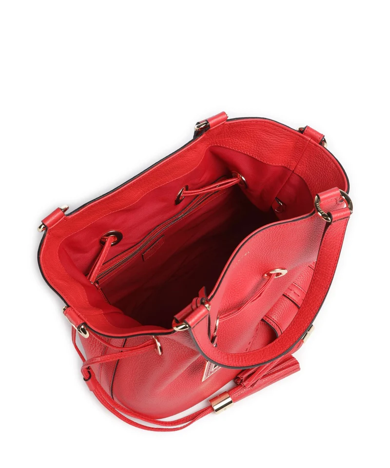 Lancel Premier Flirt M Bucket Handtasche kiss red