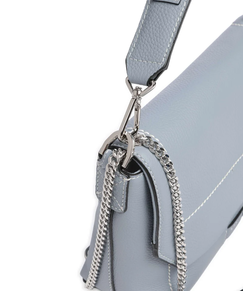Lancel Ninon M Schultertasche blue foam