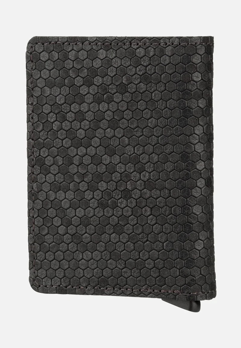 Slimwallet Hexagon Black - Portemonnaie