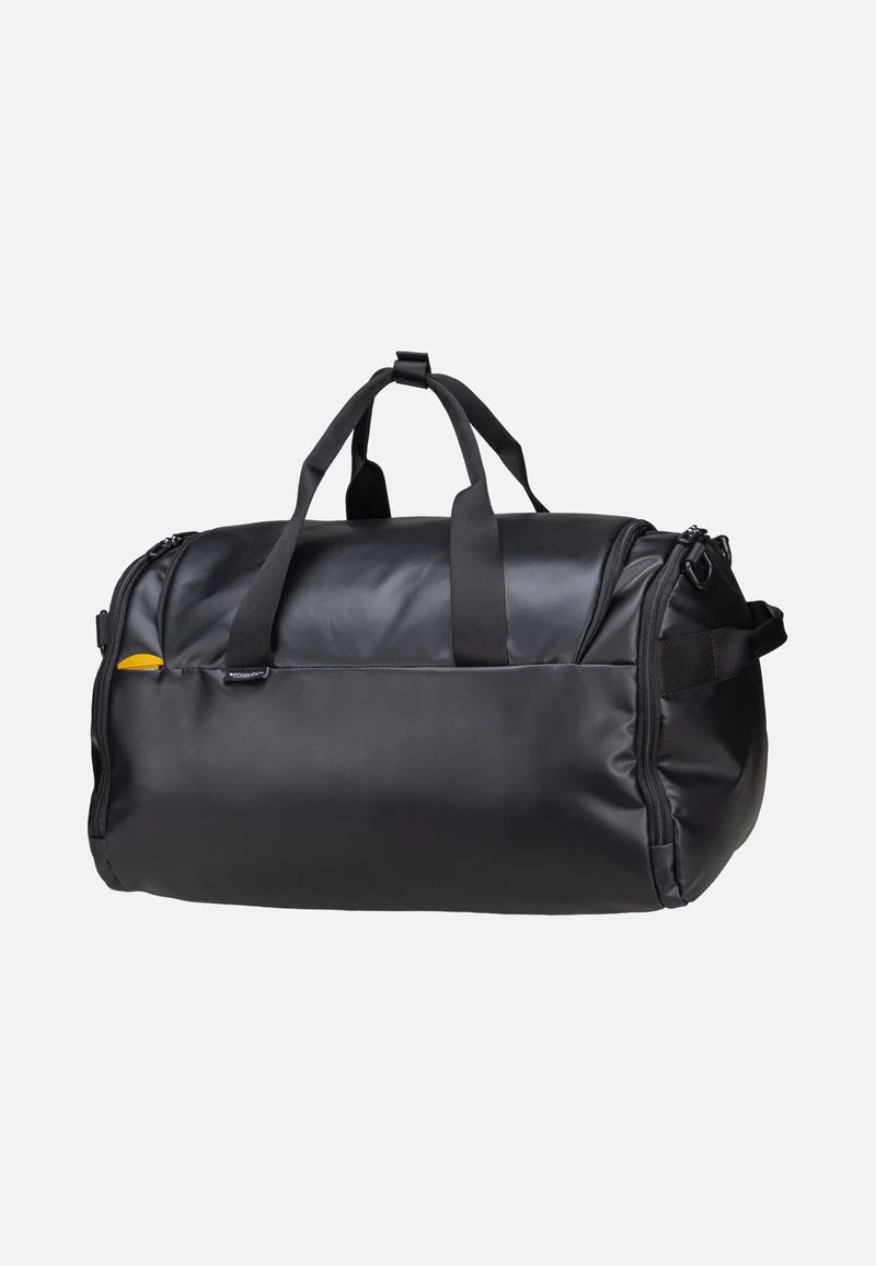 Eco Coated Duffle Black - Dufflebag