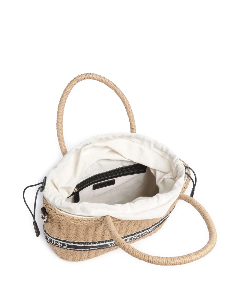 Valentino Bags Boho Handtasche naturale/nero