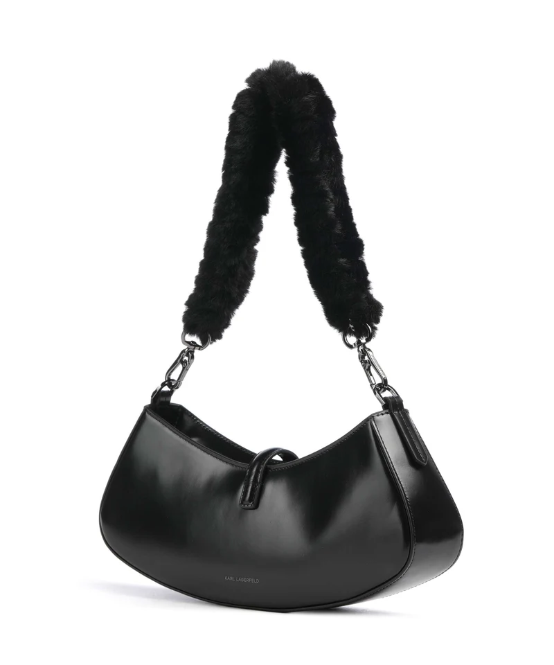 Karl Lagerfeld K/Autograph Small Schultertasche black gunmetal