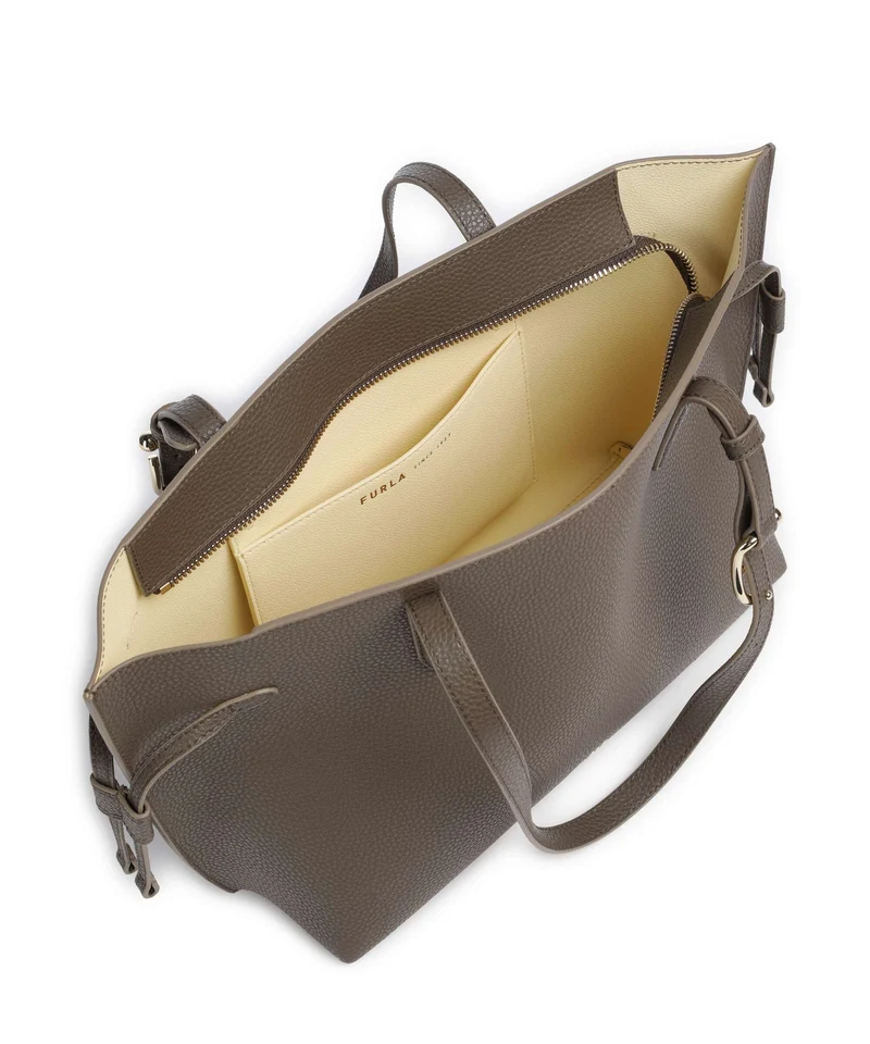 Furla Ava M Shopper mogano/cremino