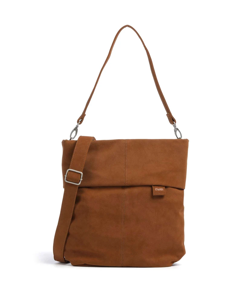 Zwei Mademoiselle.M M12 Beuteltasche nubuk/cognac