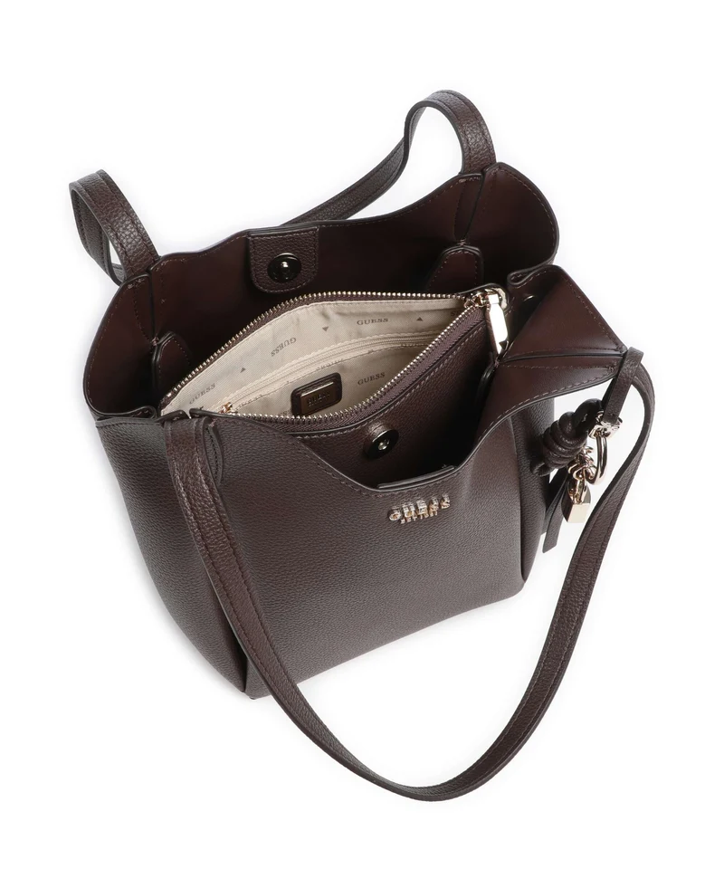 Guess Melody Schultertasche brown