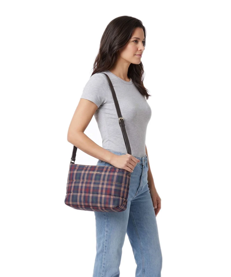 Mandarina Duck Tartan Umhängetasche tartan brown