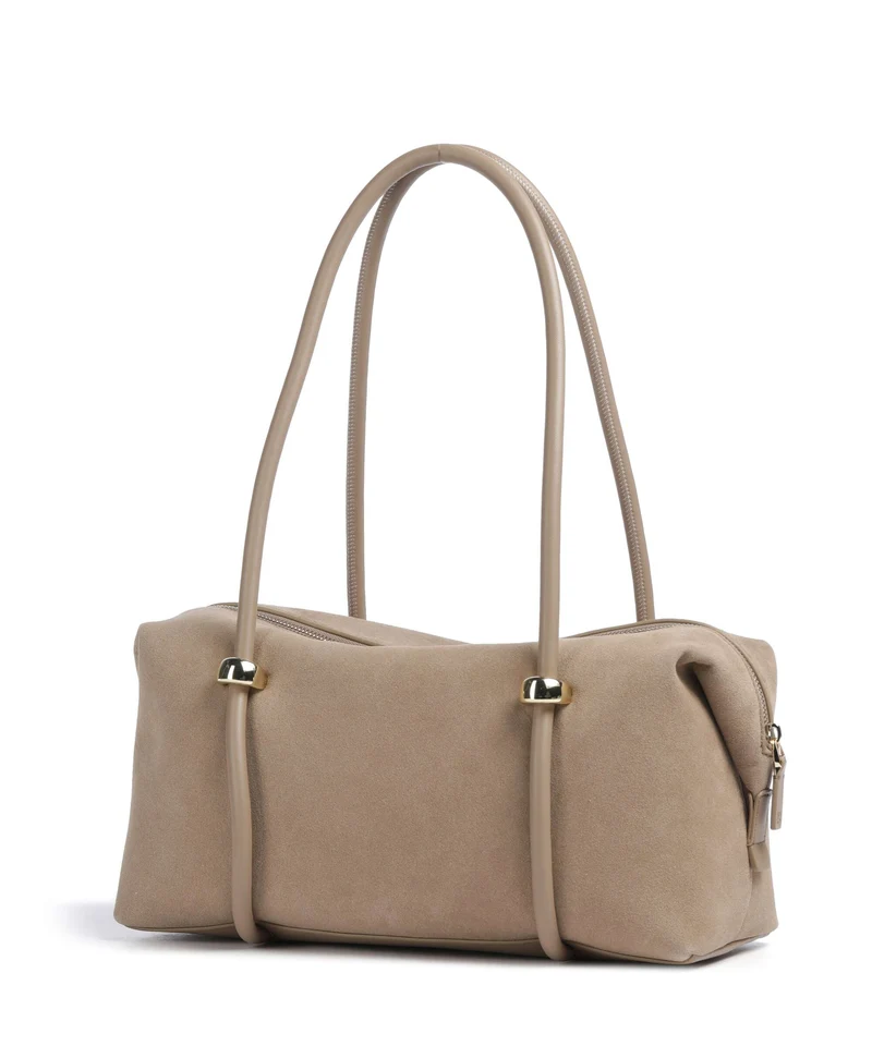 Hugo Briony Schultertasche brown overflow
