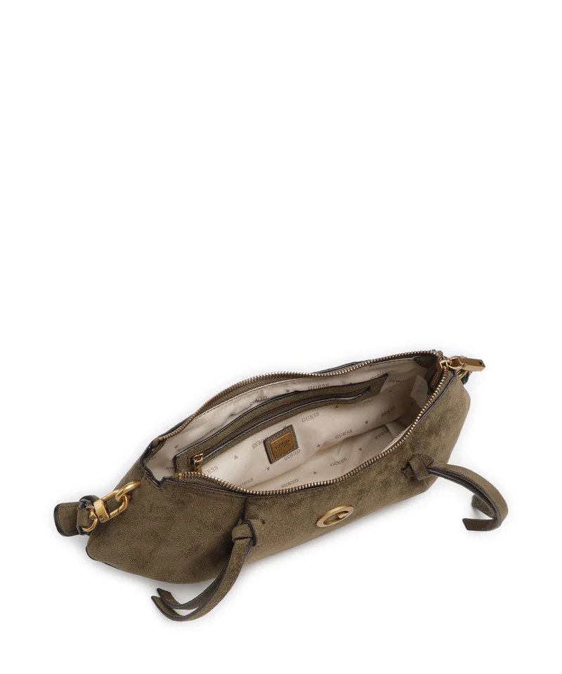 Guess Allegra Schultertasche olive