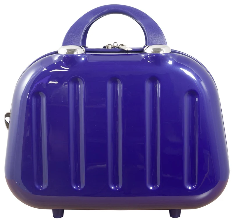Kosmetikkoffer Hartschale - Schminkkoffer 14 Liter blau