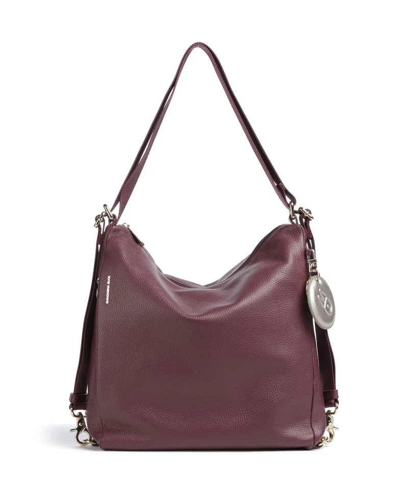 Mandarina Duck Mellow Leather Rucksack-Tasche sin