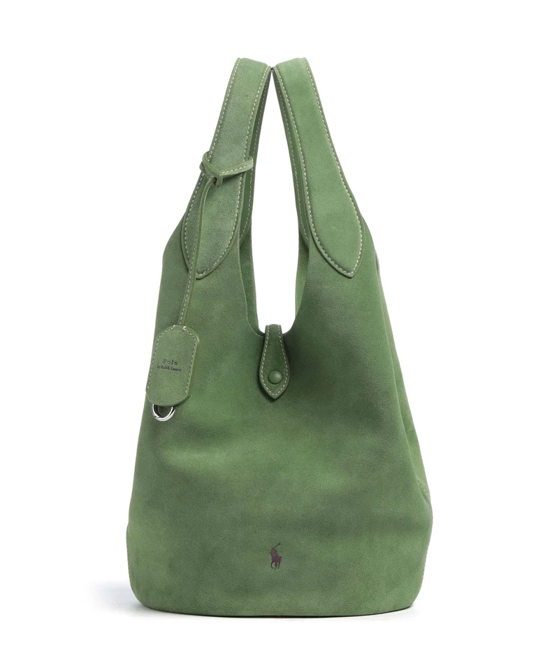 Polo Ralph Lauren Play Medium Handtasche pesto