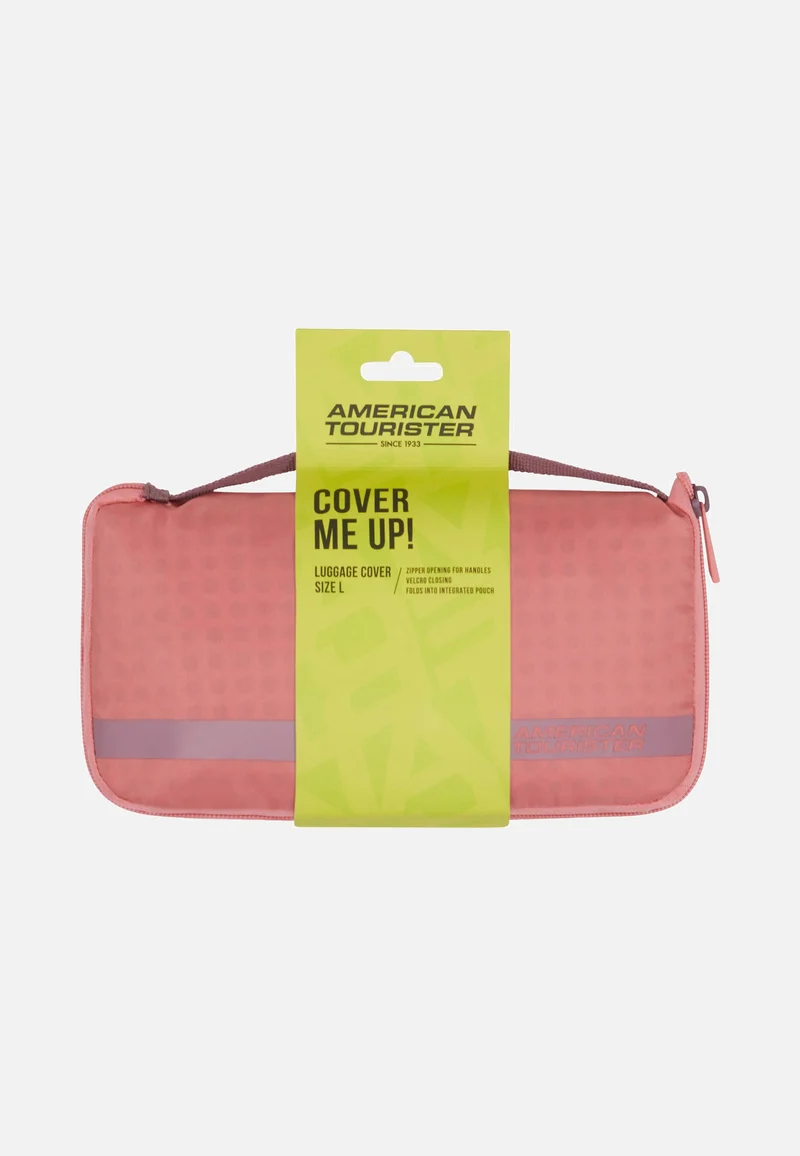 Foldable L Pink/Mauve - Luggage Cover