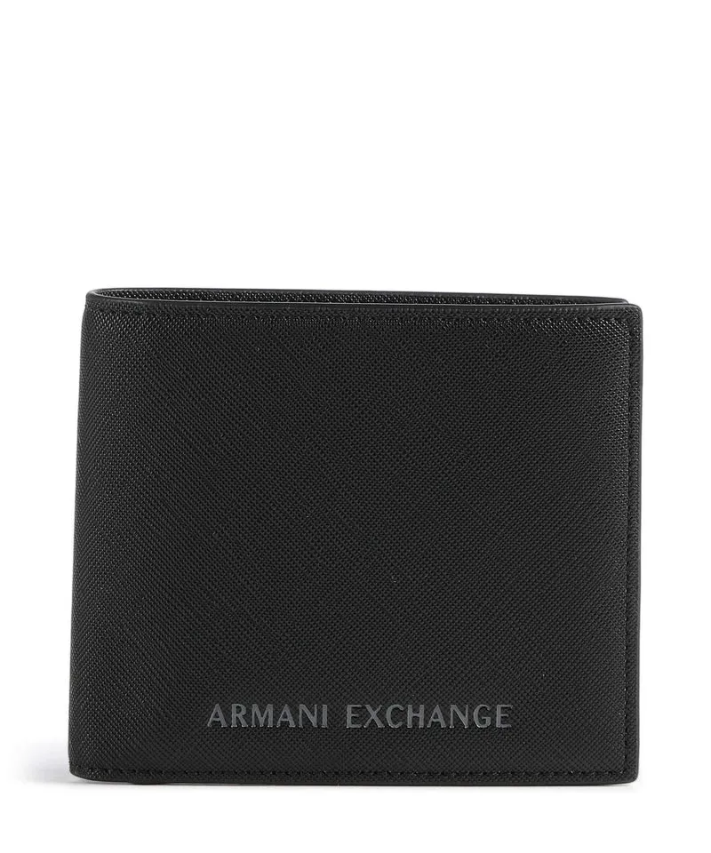 Armani Exchange Thiago Geldbörse black