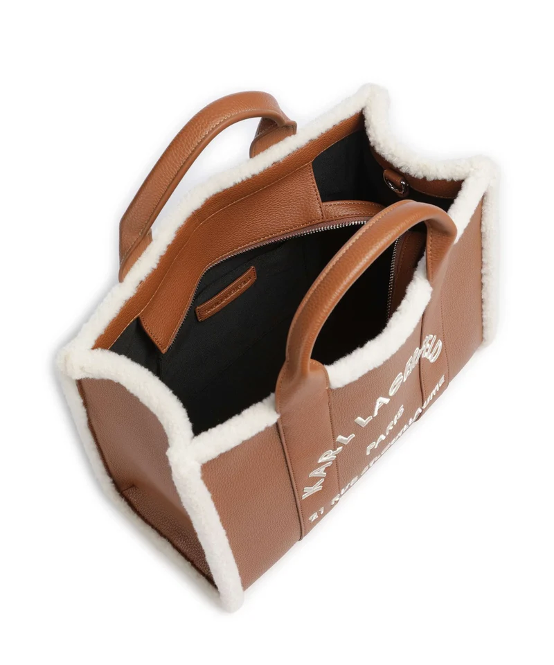 Karl Lagerfeld K/Rue St Guillaume Medium Handtasche dark tan
