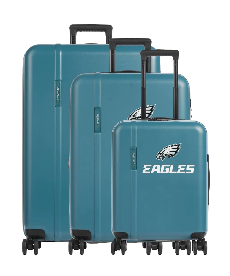 Travelite NFL 4-Rollen Trolley Set philadelphia eagles