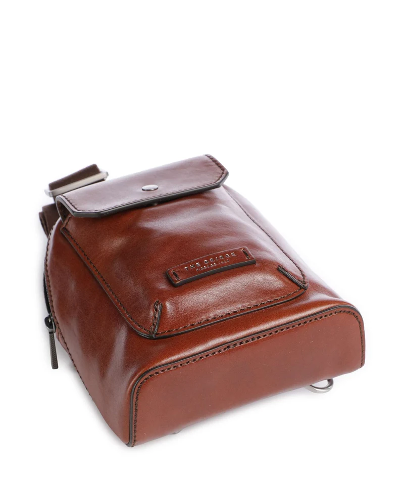 The Bridge Mattia Slingbag marrone
