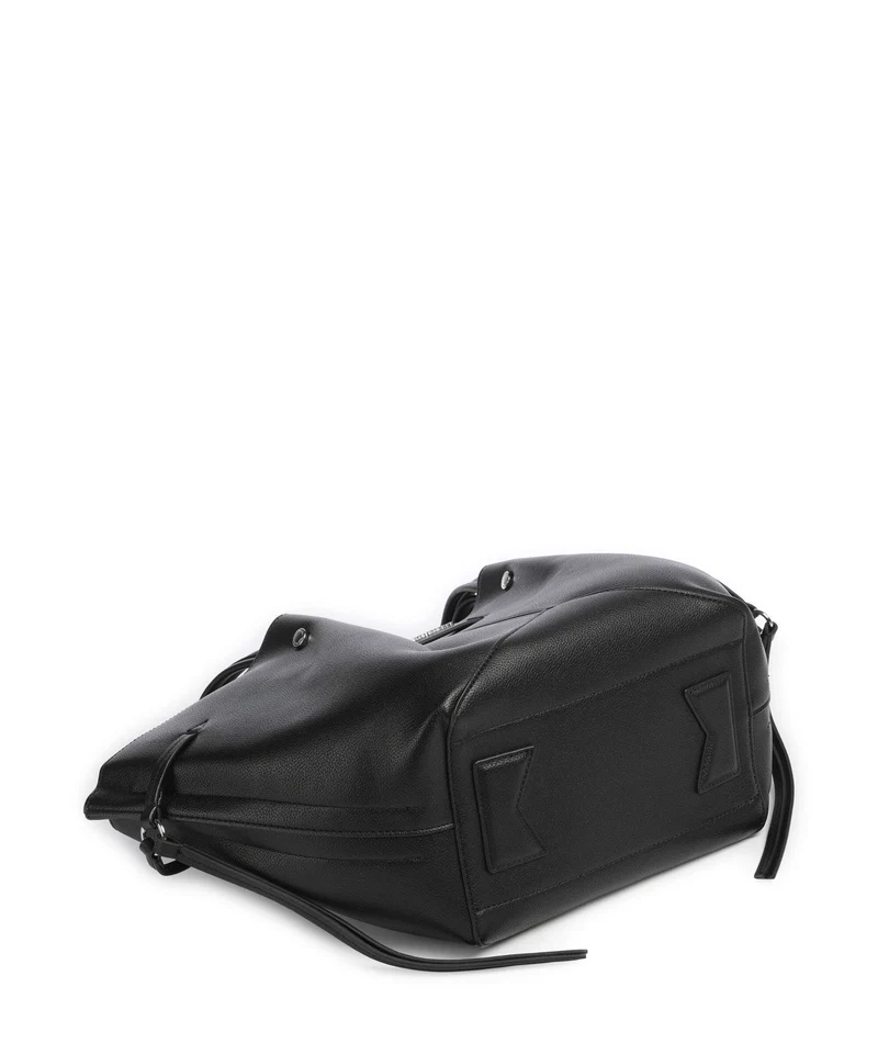 Karl Lagerfeld K/Pierced Small Shopper black nickel
