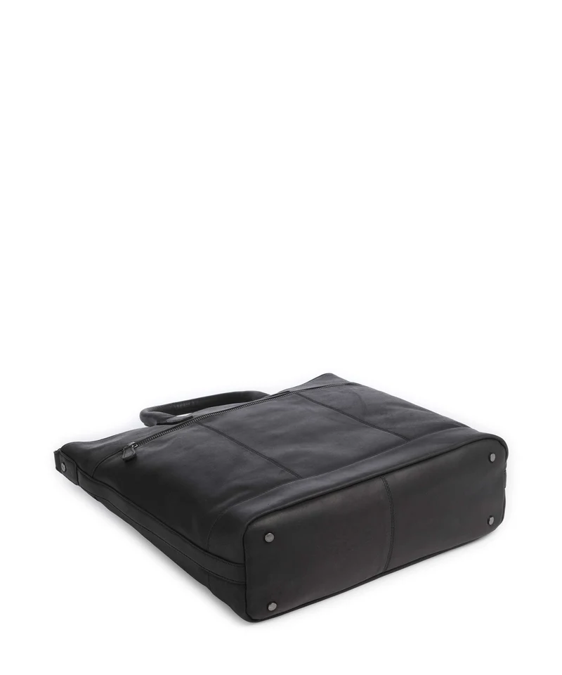 The Chesterfield Brand Wax Pull Up Cow Westbrook Handtasche black