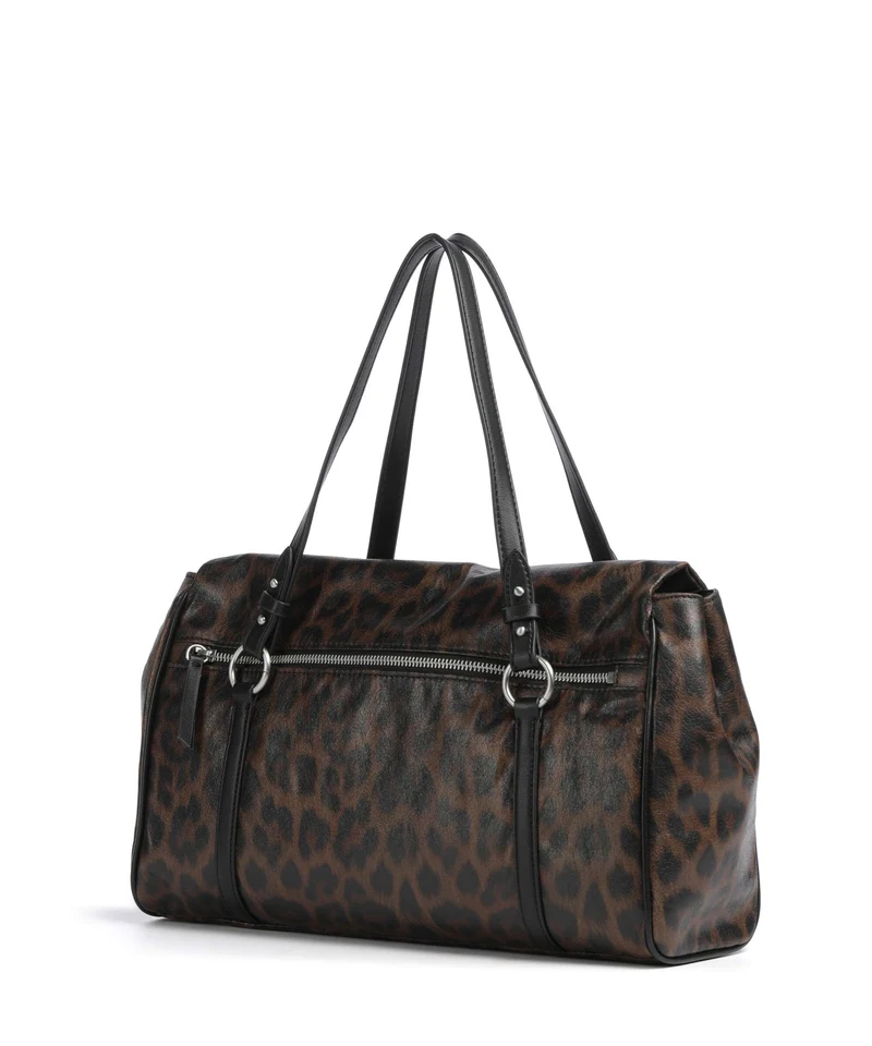 DKNY Skye Medium Shopper leopard