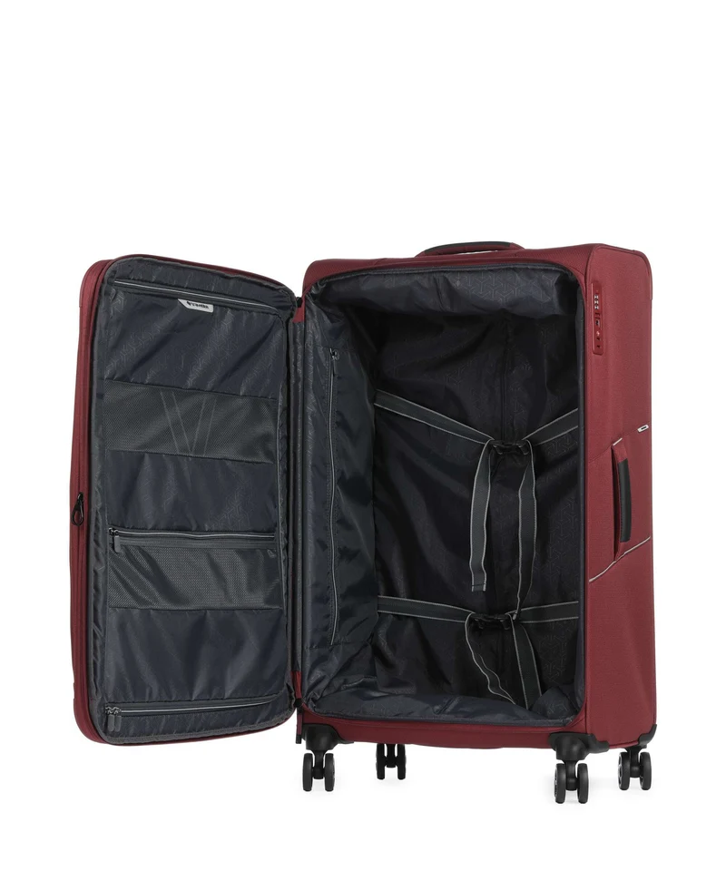 Travelite Skaii 4-Rollen Trolley red