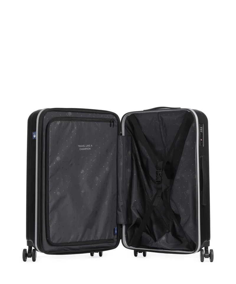Travelite NFL 4-Rollen Trolley Set las vegas raiders