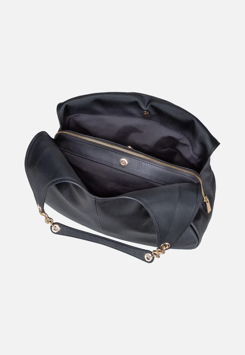 Ellie LG Trpl Compt Shldr Tote Black - Hobo Bag