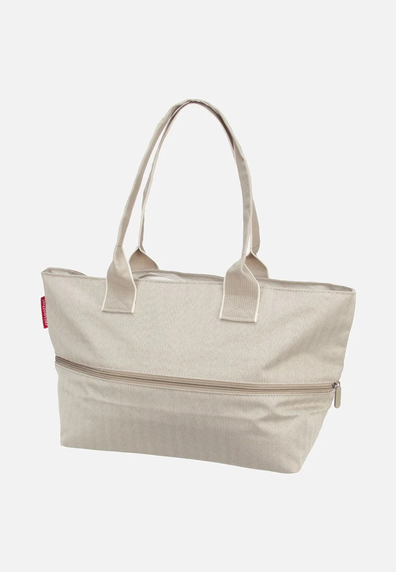 Shopper E1 Herringbone Sand - Einkaufstasche