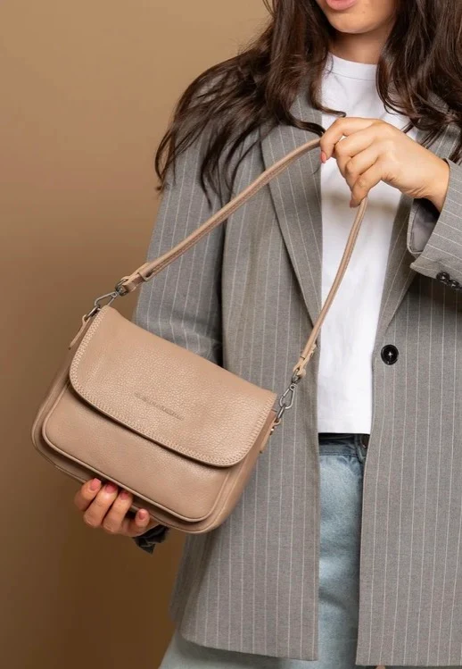 Miloa 1421 Taupe - Schultertasche