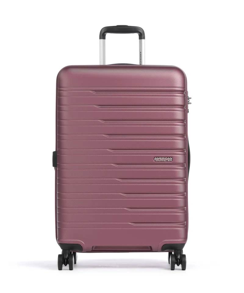 American Tourister Flashline 4-Rollen Trolley iced berry