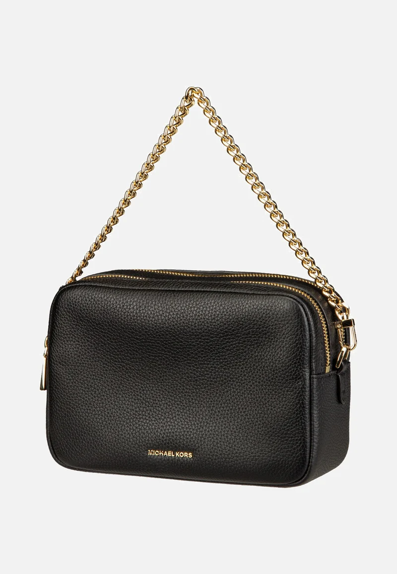 Bryant Medium Double Zip Chain Black - Crossbody Bag