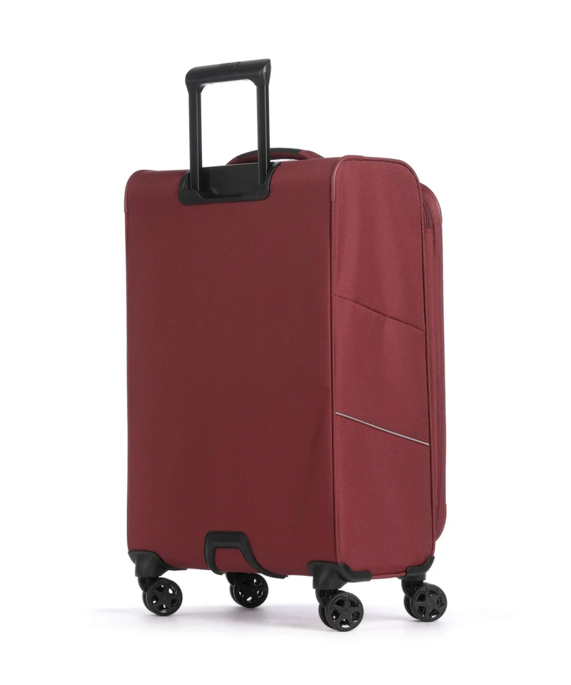 Travelite Skaii 4-Rollen Trolley Set red
