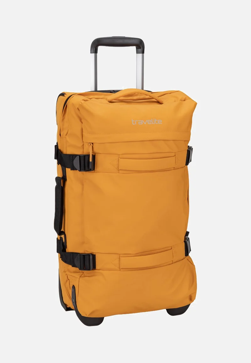 Bolonia Wheeled Duffle M Yellow - Reisetasche mit Rollen