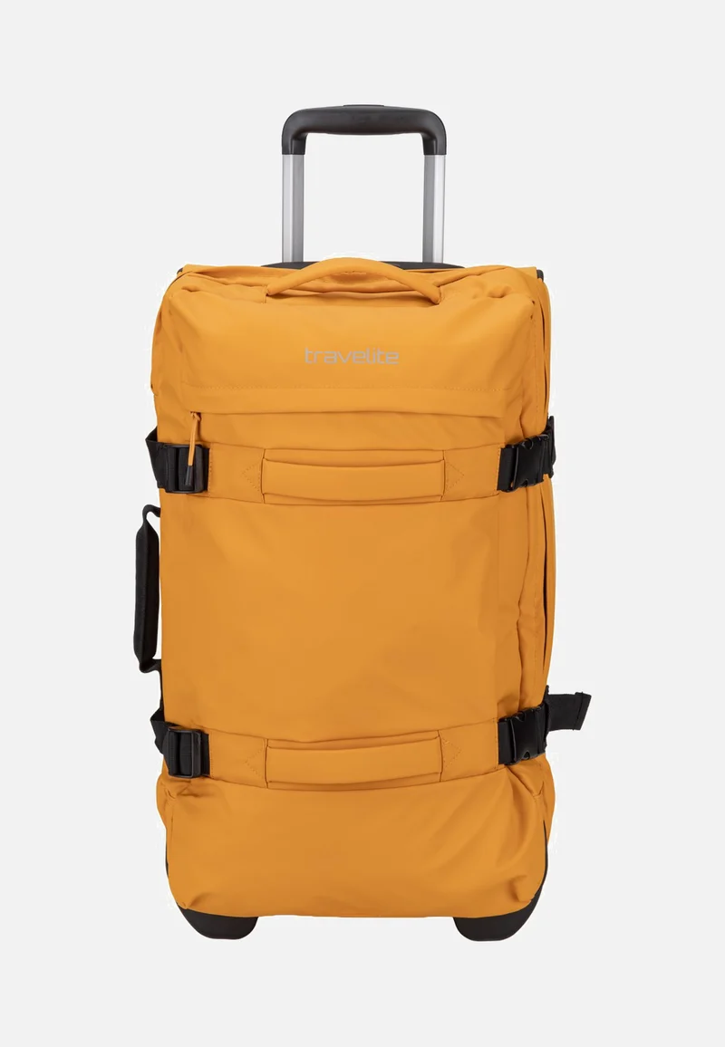 Bolonia Wheeled Duffle M Yellow - Reisetasche mit Rollen
