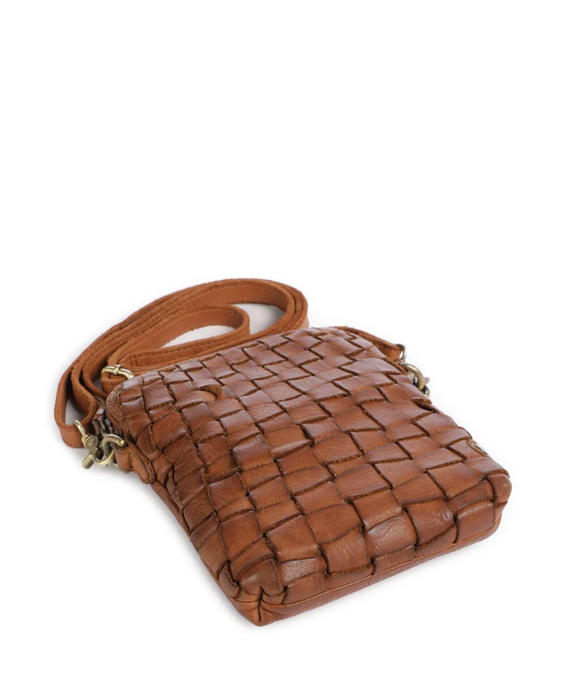 Depeche Warsaw Handytasche vintage cognac