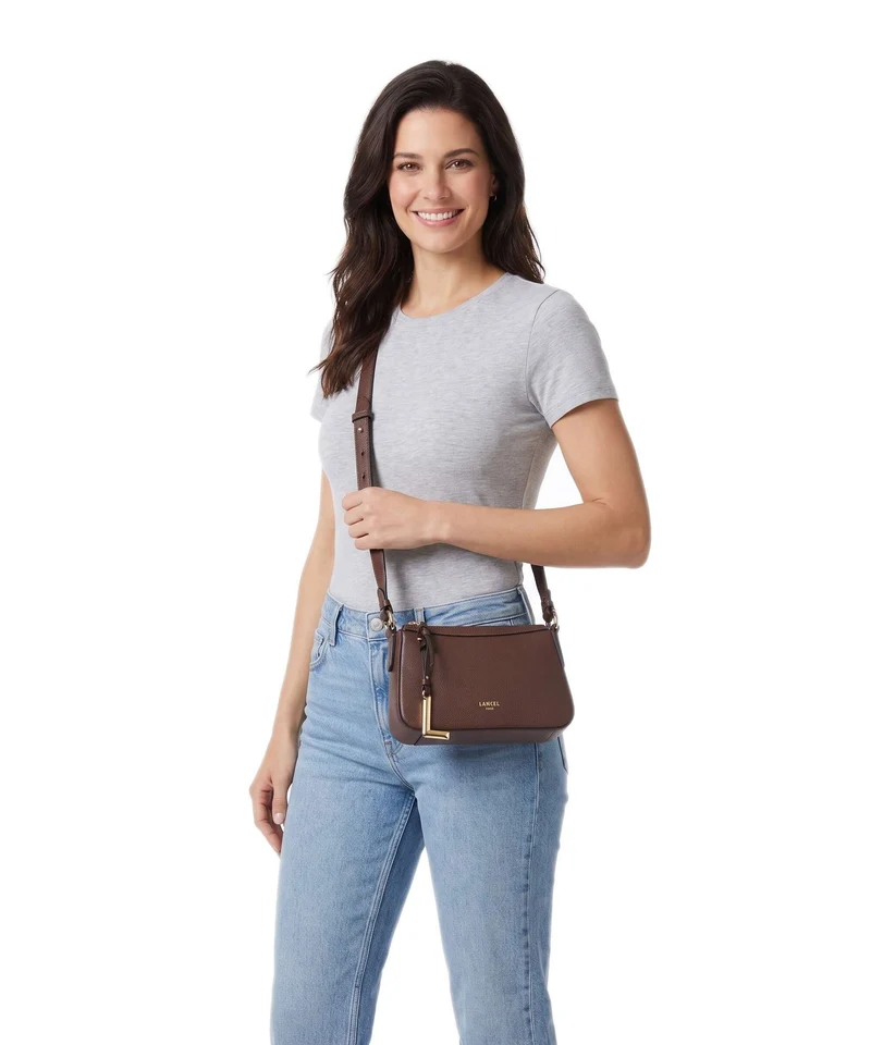 Lancel Faubourg Mini Umhängetasche coconut