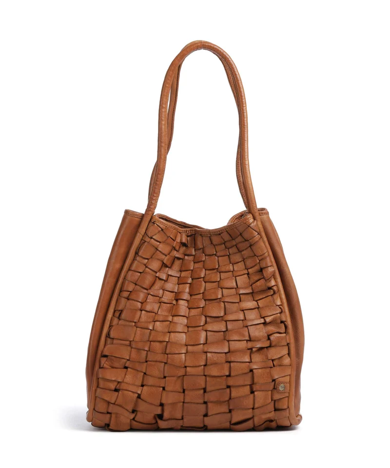 Depeche Warsaw Shopper vintage cognac