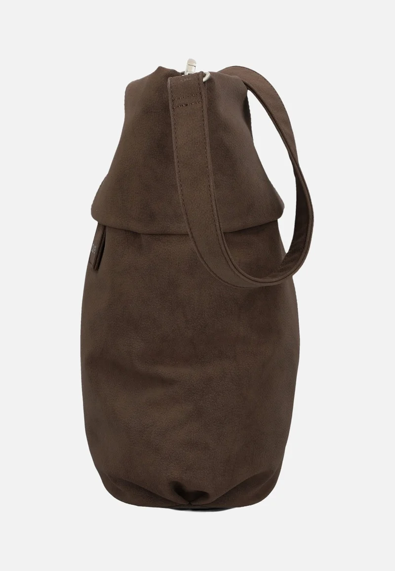 Mademoiselle M12 Nubuk/Espresso - Hobo Bag