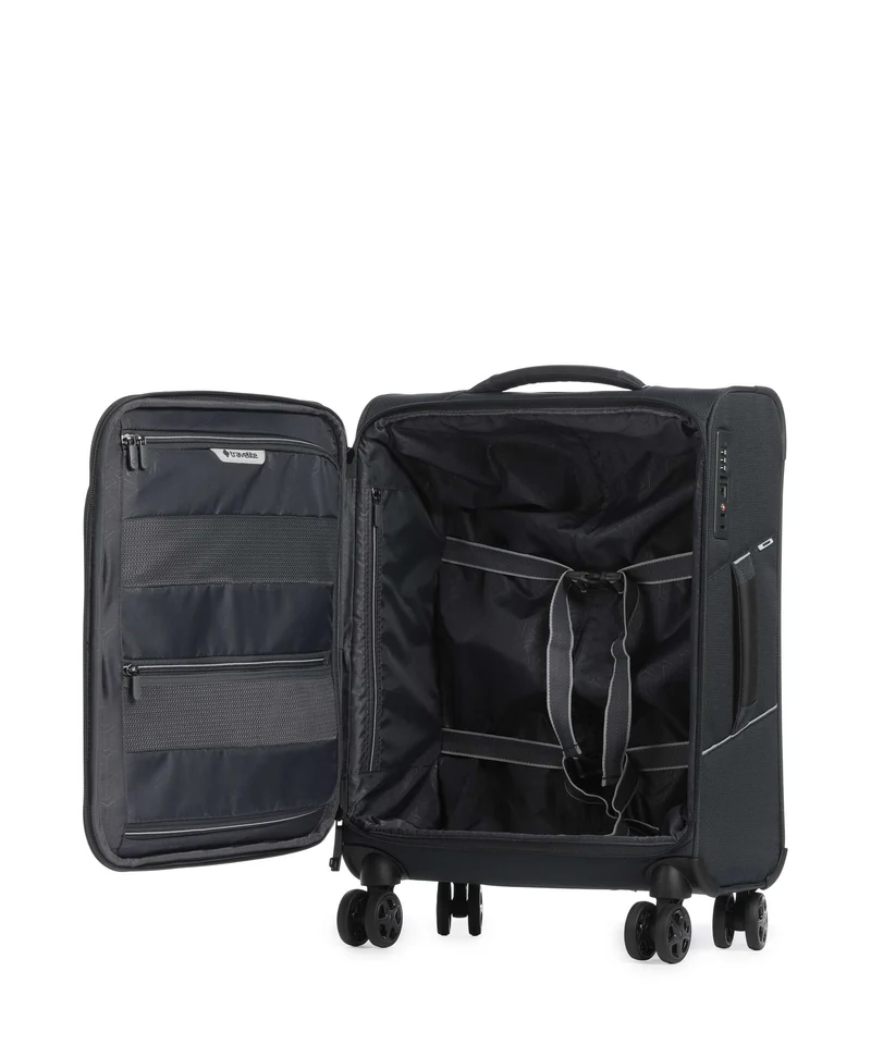 Travelite Skaii 4-Rollen Trolley anthracite