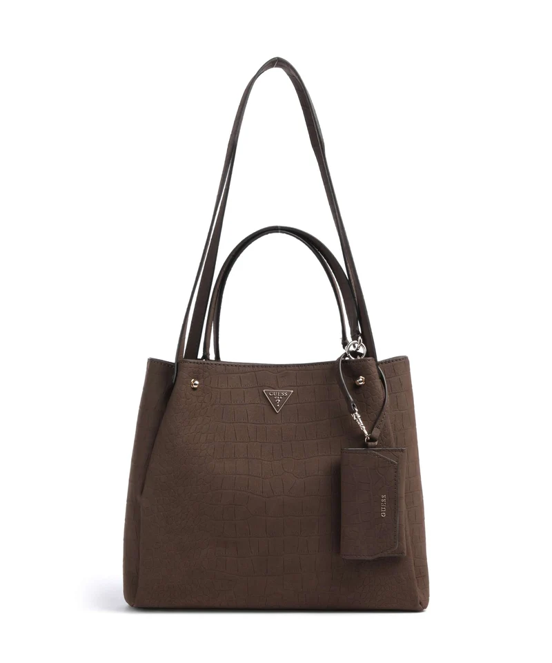 Guess Lorella Girlfriend Handtasche espresso