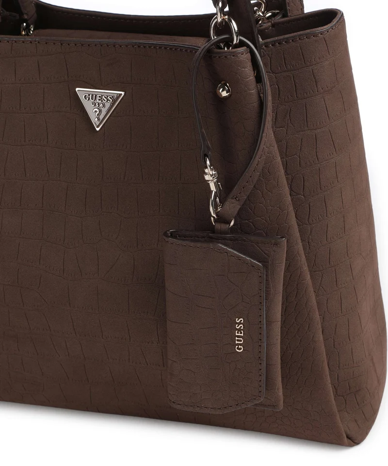 Guess Lorella Girlfriend Handtasche espresso
