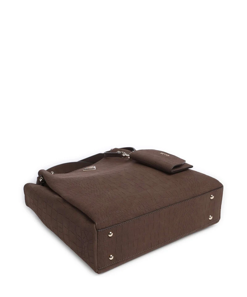 Guess Lorella Girlfriend Handtasche espresso