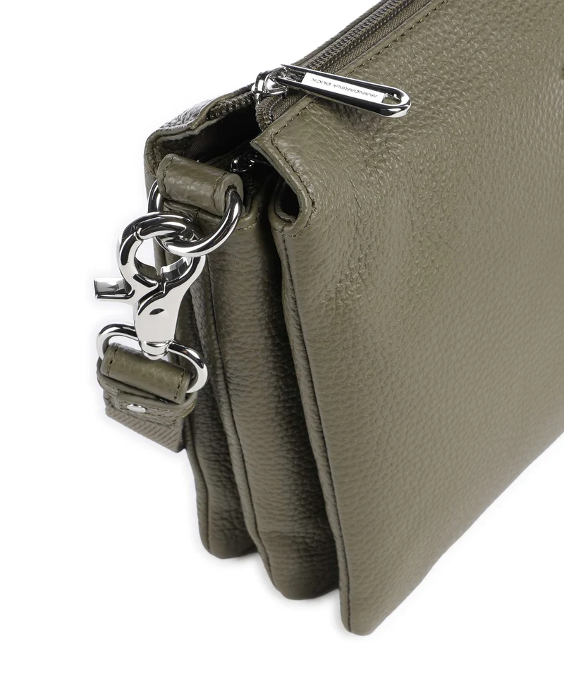 Mandarina Duck Mellow Leather Umhängetasche winter olive