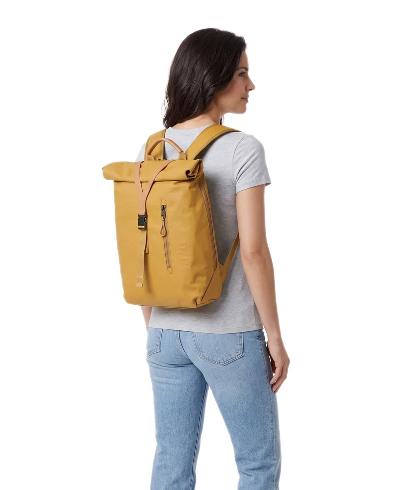 Aunts & Uncles Japan RE Tama Rolltop Rucksack honey