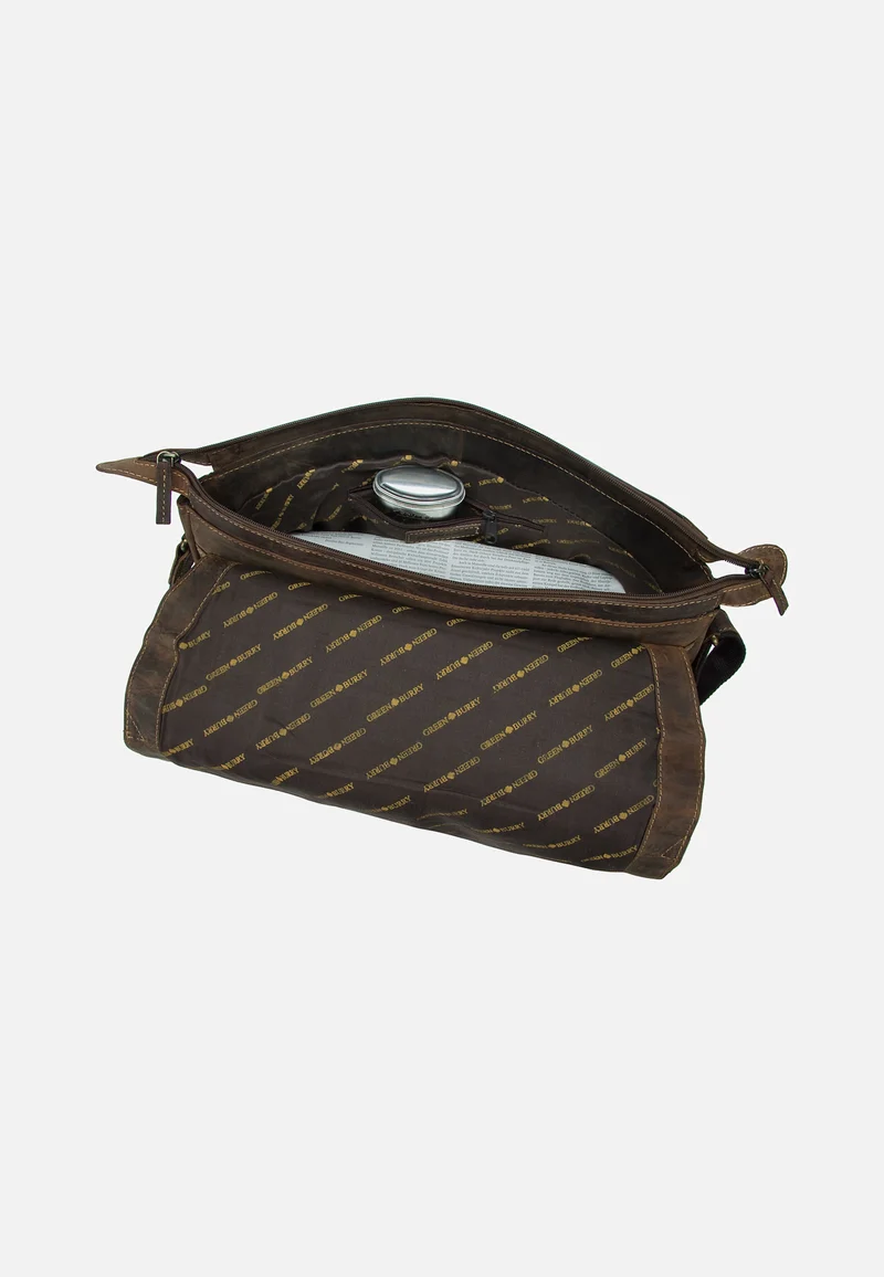 Vintage XXL Tasche Sattelbraun - Messenger Bag
