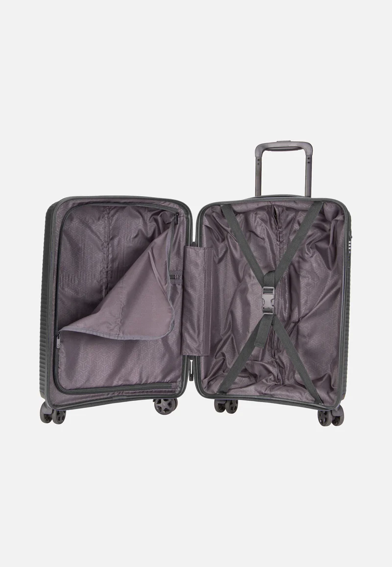 Air Stripe Trolley 4w S Black - Koffer