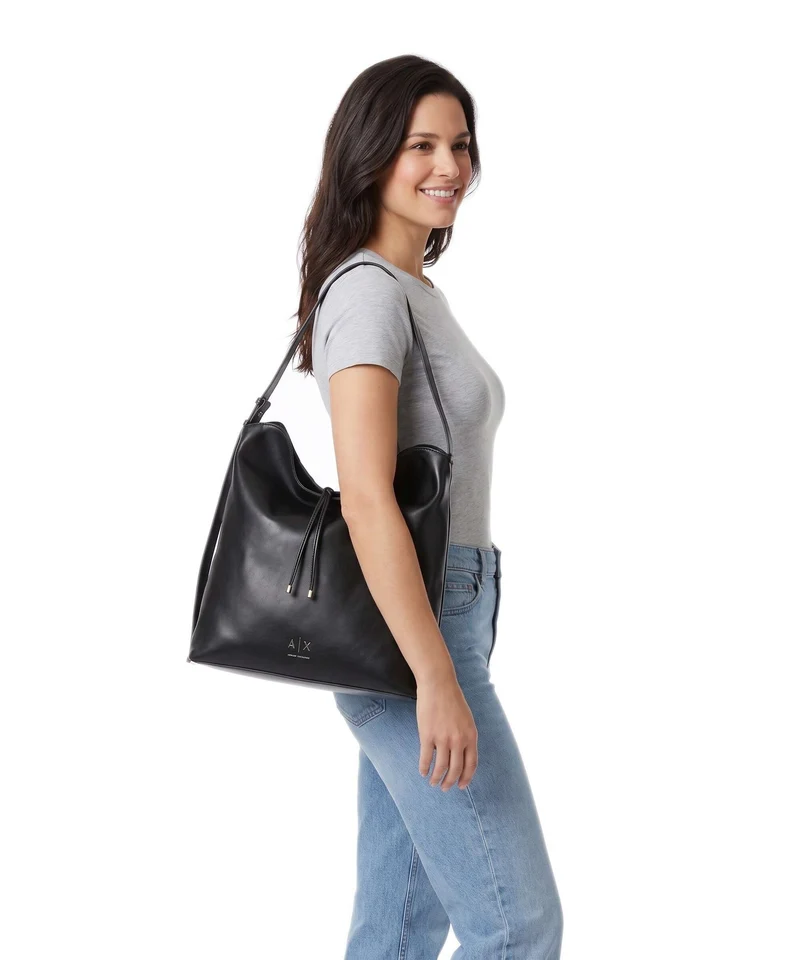 Armani Exchange Alice Beuteltasche black