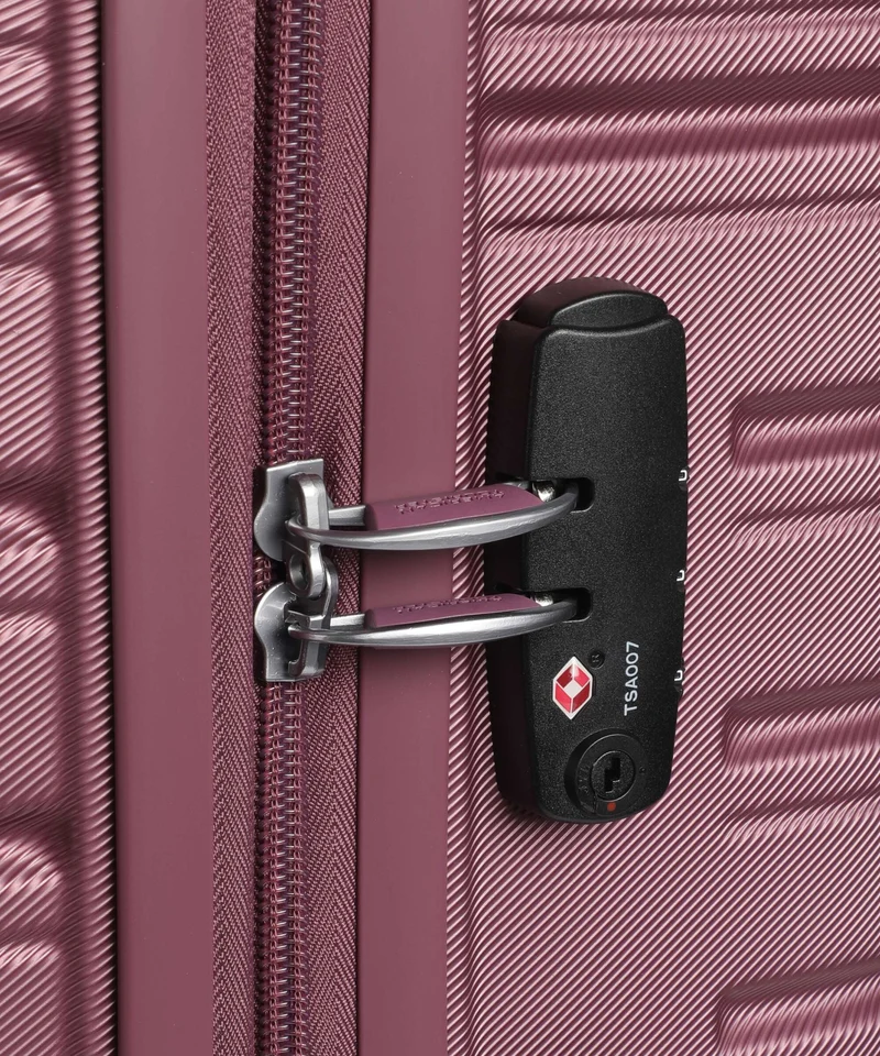 American Tourister Flashline 4-Rollen Trolley iced berry
